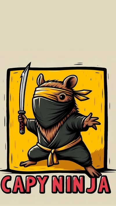 ảnh vẽ capybara vô tri đang cầm dưa hấu