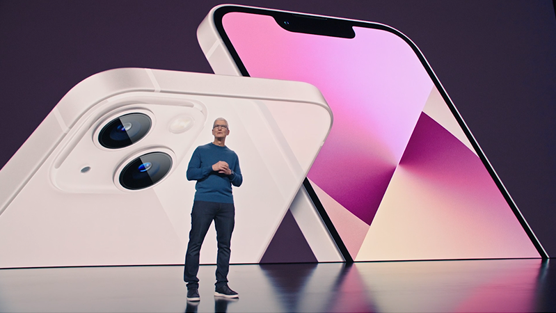 sự kiện Apple iPhone 13 màu hồng