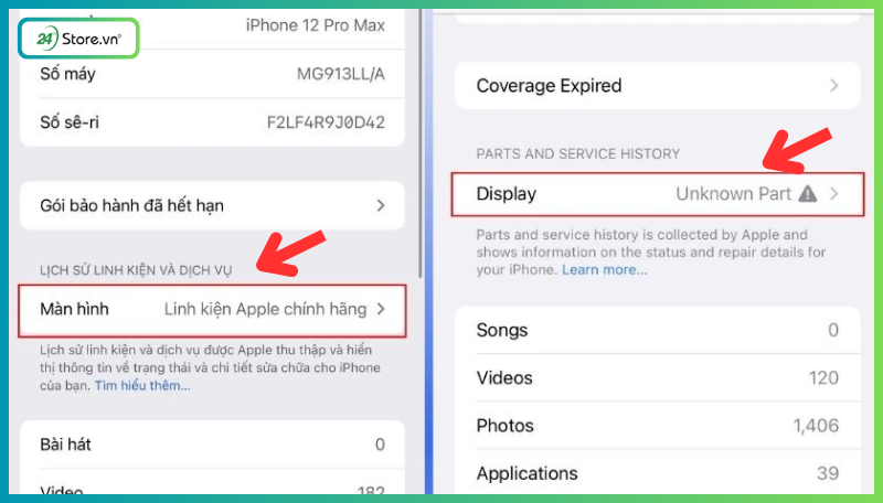 Cách tắt linh kiện không xác định trên iPhone