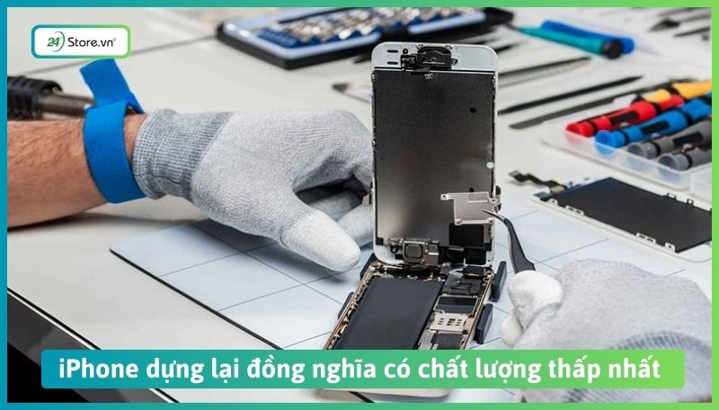 iPhone dựng có chất lượng rất thấp