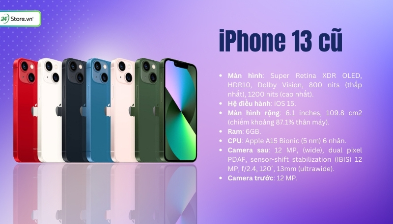iphone dưới 10 triệu iPhone 13 cũ