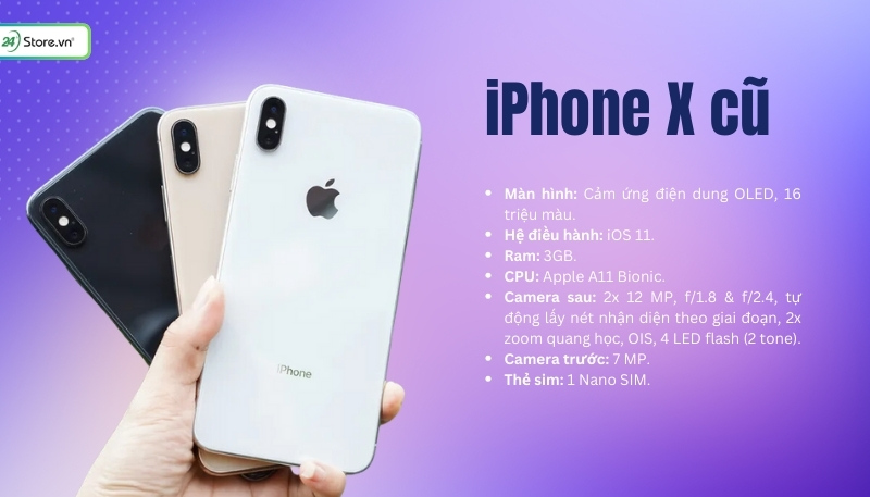 iphone dưới 10 triệu iPhone x cũ