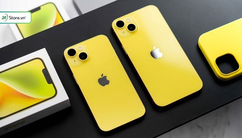 iPhone 14 Plus vàng có camera chất lượng cao