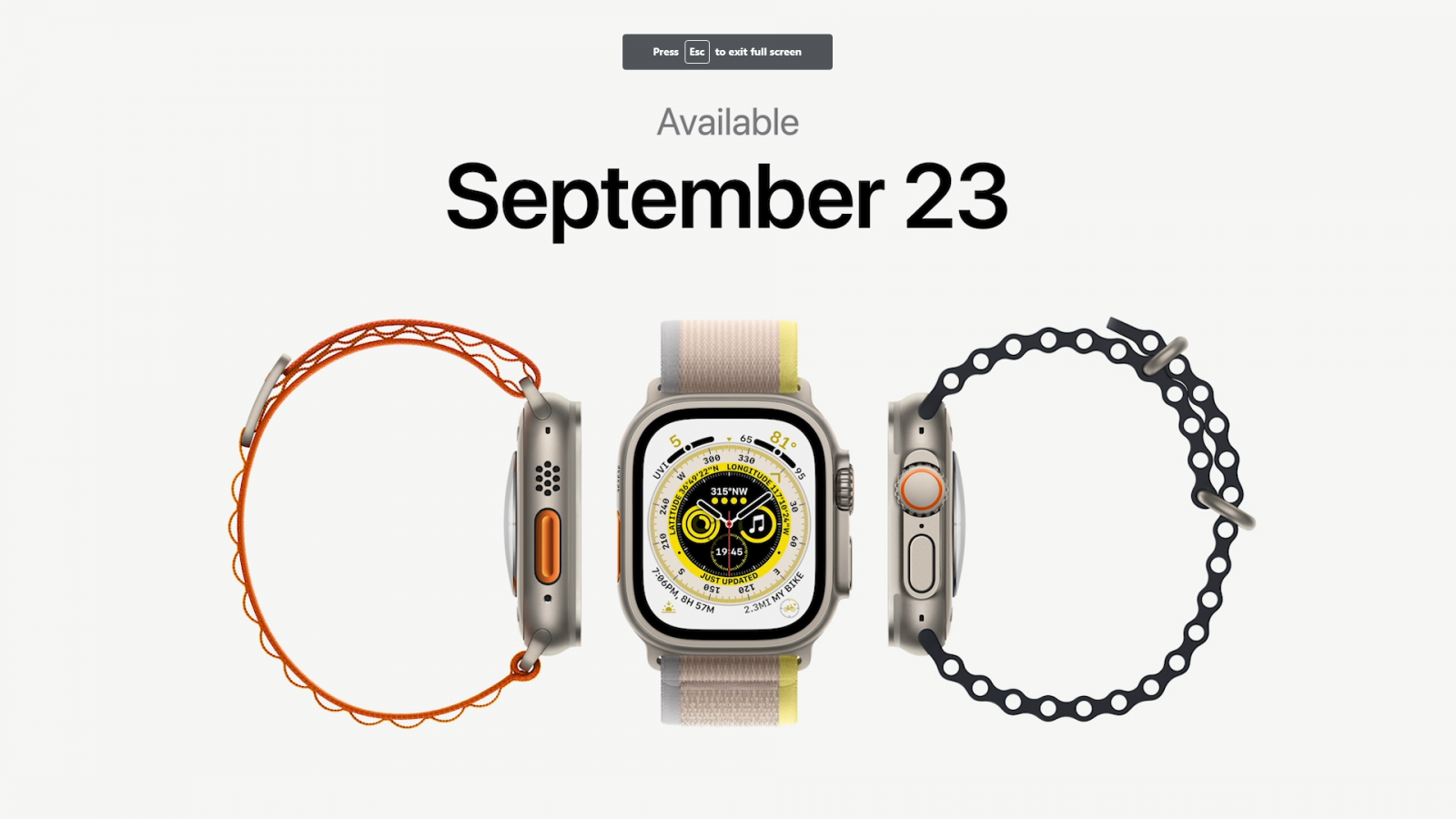 apple watch ultra 