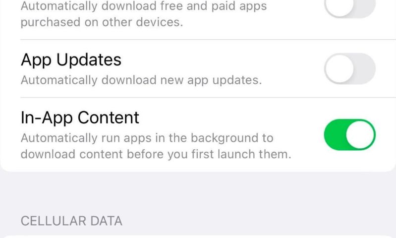 iOS 16.1 beta 3: Cho phép tải trước nội dung ứng dụng - bộ nhớ 64GB sắp hết thời? In-App Content được thêm bổ sung vào App Store