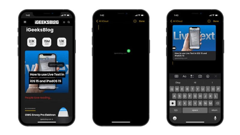 tinh nang an tren ios 15