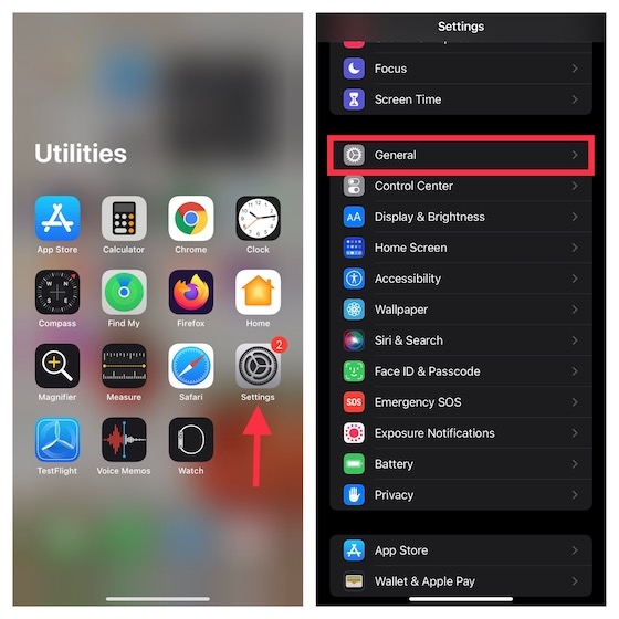iOS 15 beta hình 2 Cách xóa hồ sơ iOS 15 Beta khỏi iPhone