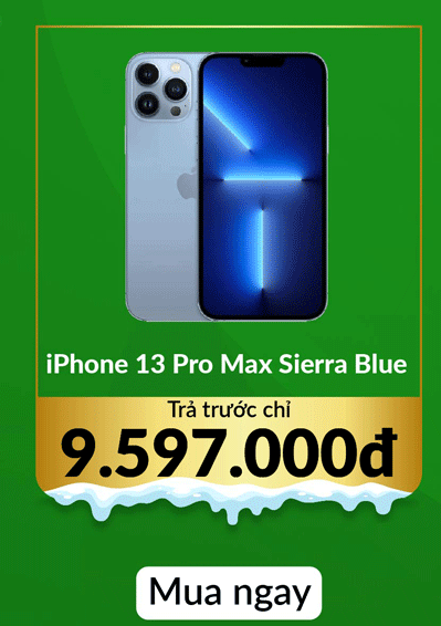 iPhone 13 Pro Max màu Sierra Blue