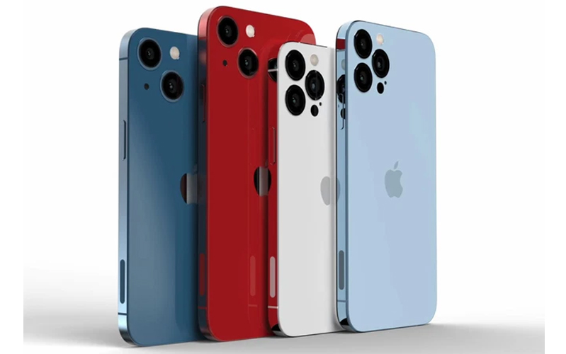 ca bon mau iphone moi deu duoc trang bi camera truoc nang cap