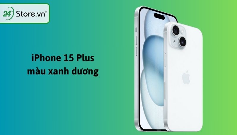 iphone 15 plus màu xanh dương