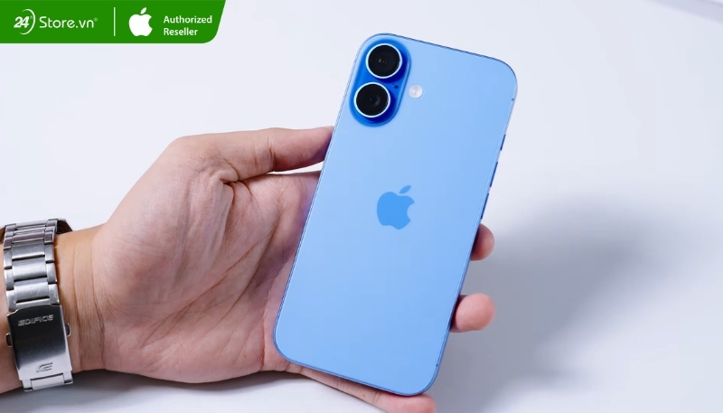 iphone 16 màu xanh lưu ly