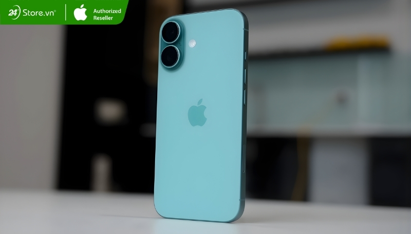 iphone 16 màu xanh mòng két