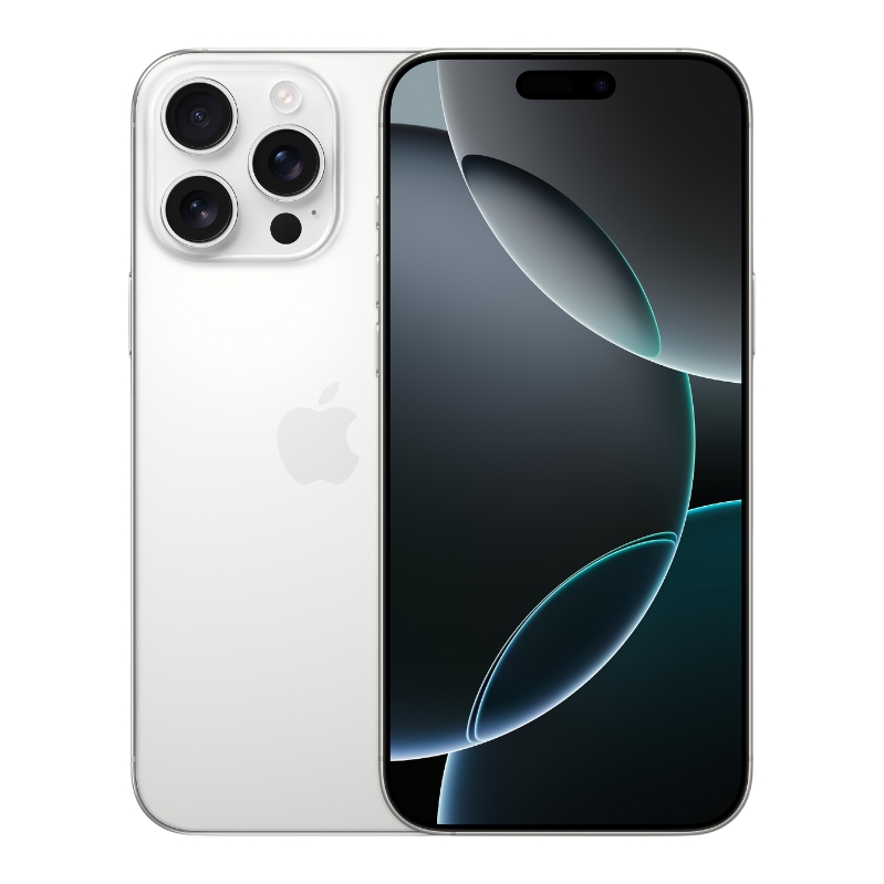 iPhone 16 Pro có mấy màu? Màu Titan Trắng (White Titanium)