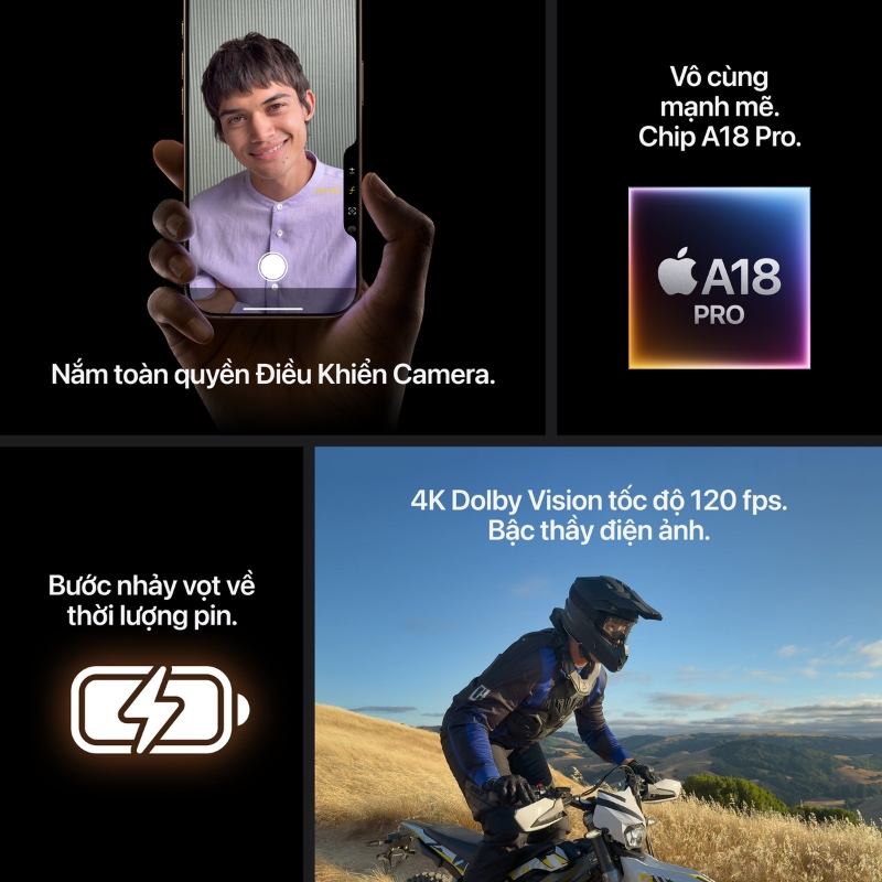 Hiệu năng iPhone 16 Pro Max 512GB cũ