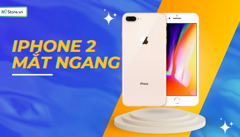 iPhone 2 mắt ngang