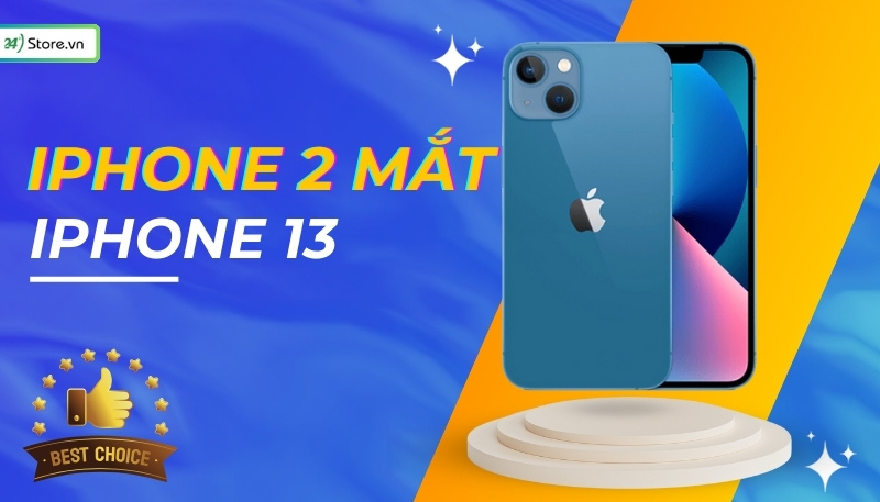 iphone 2 mắt chéo - iphone 13