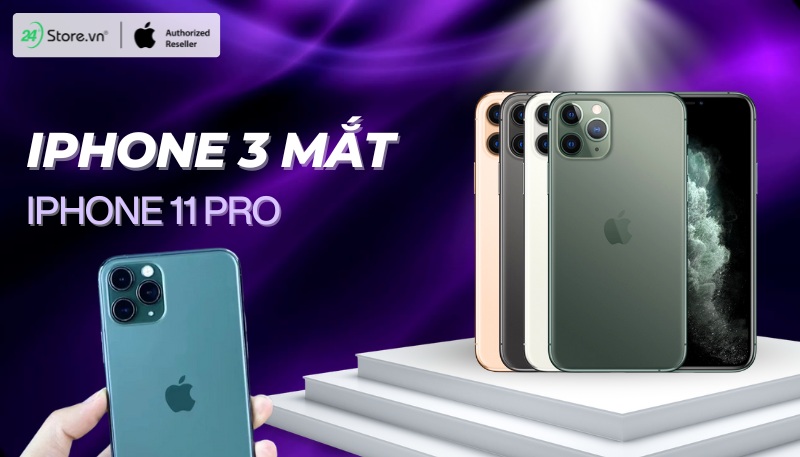 iPhone 3 mắt iPhone 11 pro