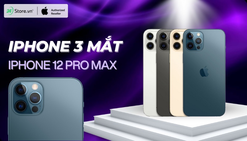 iPhone 3 mắt iPhone 12 pro max