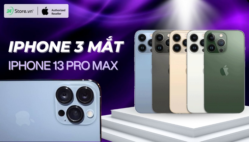 iPhone 3 mắt iPhone 13 pro max