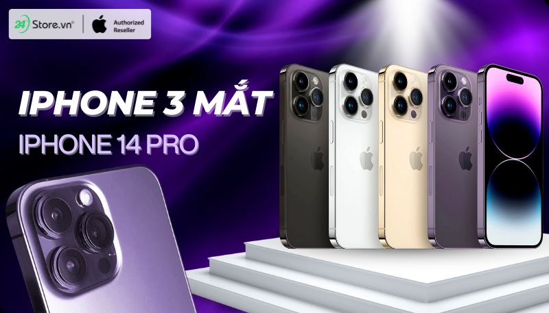 iPhone 3 mắt iPhone 14 pro