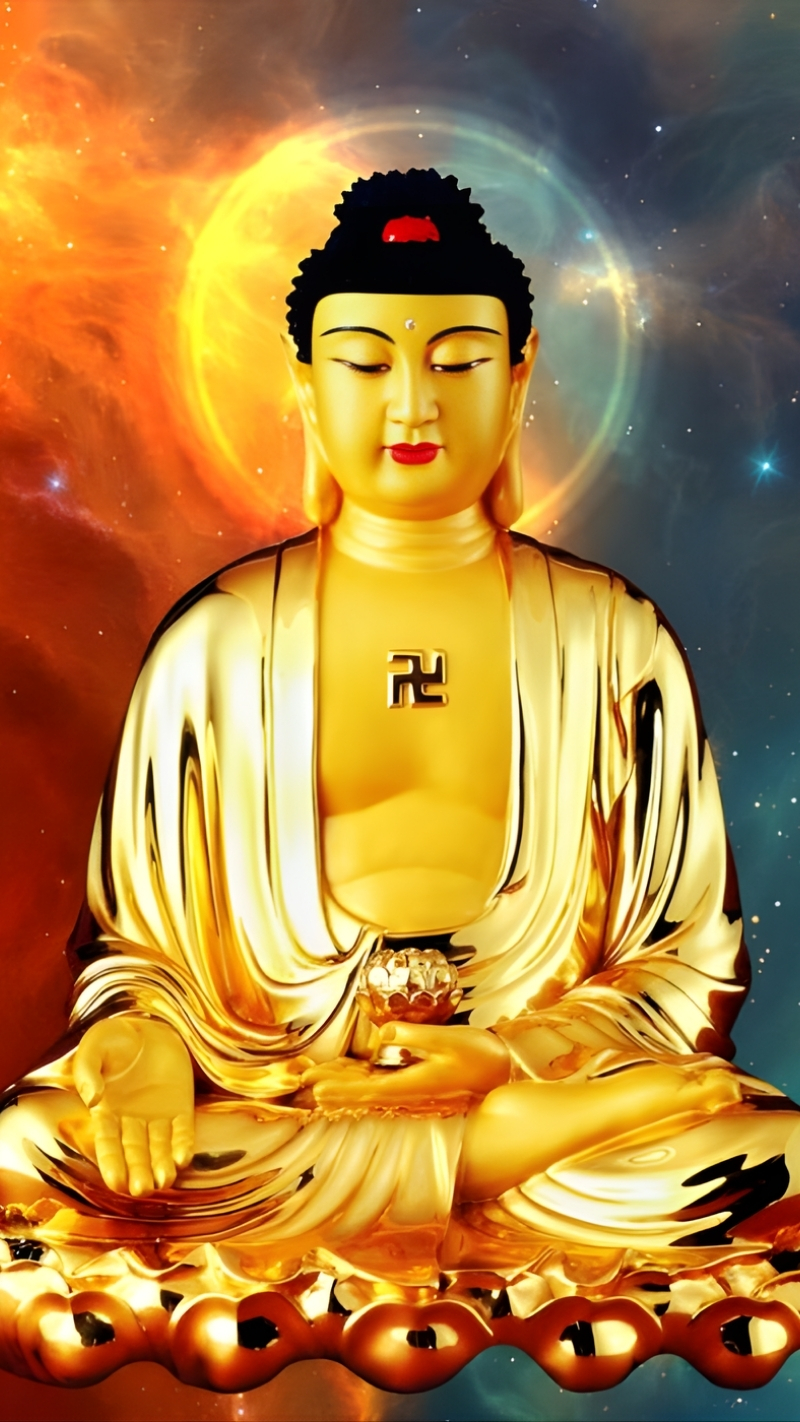 Ảnh Phật A Di Đà đẹp cho điện thoại