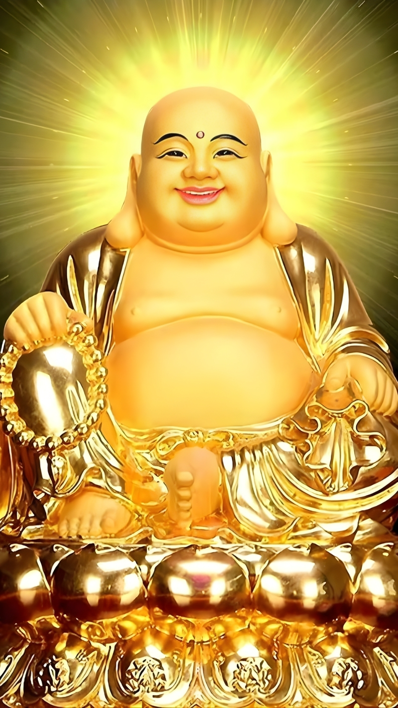 Bộ sưu tập hình nền Phật Di Lặc đẹp cho điện thoại