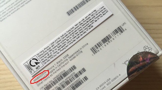 iPhone bản LL/A