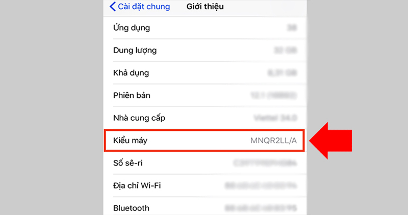 iPhone bản ZA/A