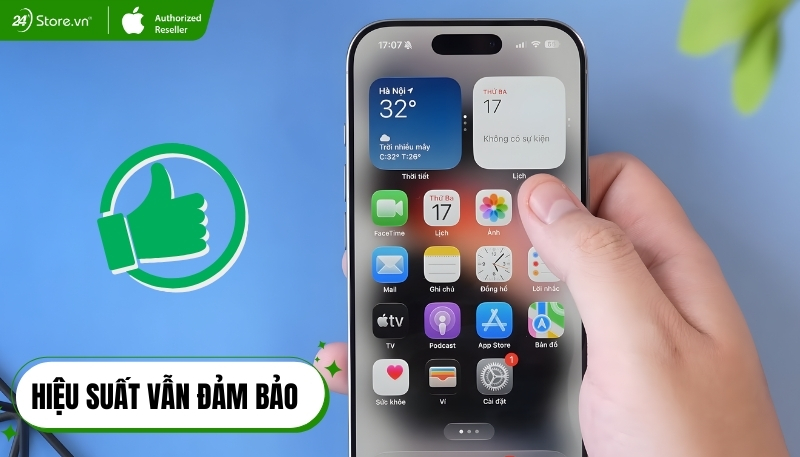 Hiệu suất iPhone cũ vẫn đảm bảo
