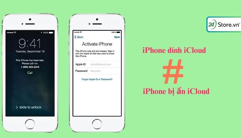 iPhone dính iCloud khác iPhone bị ẩn iCloud