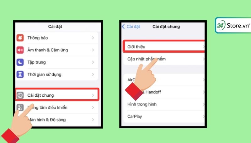 Xem IMEI của iPhone 1