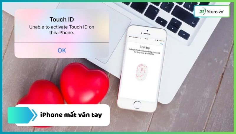 iPhone mất vân tay