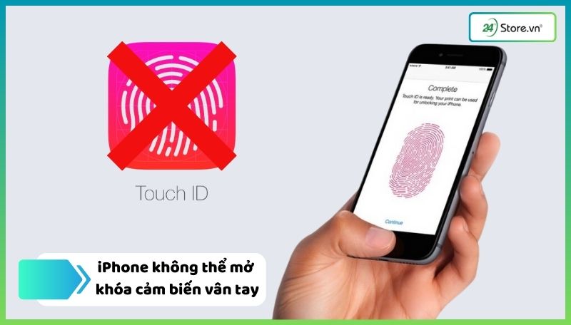Cách nhận biết iPhone mất vân tay