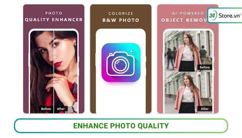 App làm nét ảnh Enhance Photo Quality