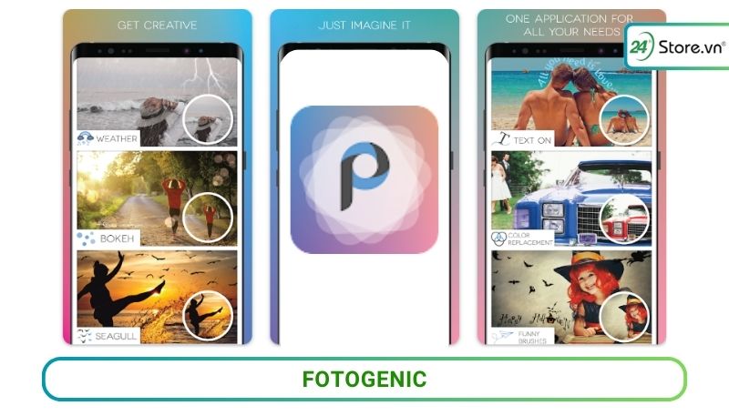 App làm nét ảnh Fotogenic