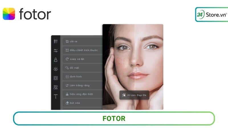 App làm nét ảnh Fotor