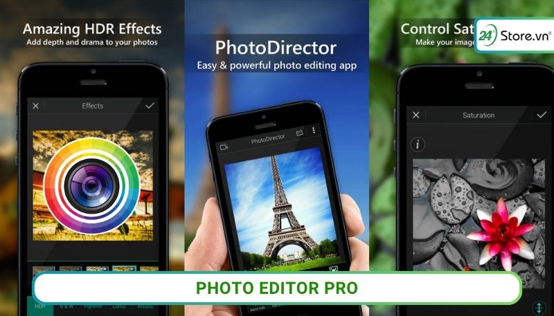 App làm nét ảnh PhotoDirector