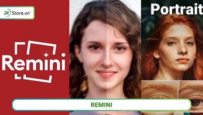 App làm nét ảnh Remini