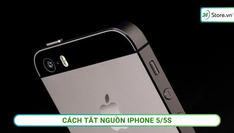 Cách tắt nguồn iPhone 5/5S