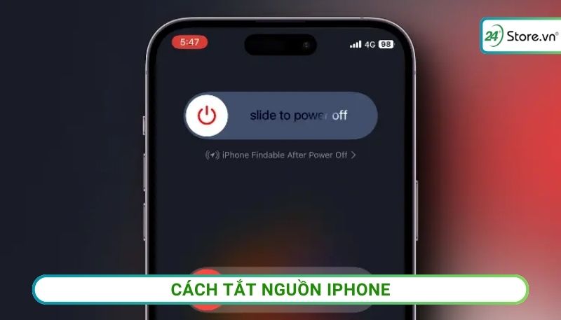 Cách tắt nguồn iPhone