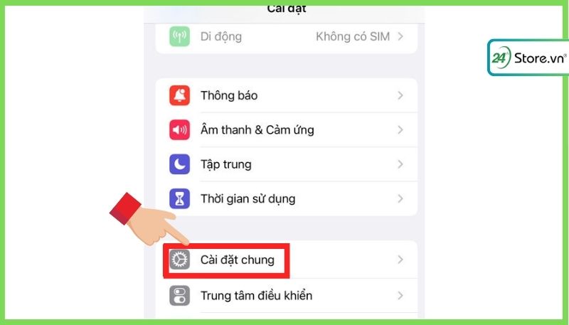 cách lấy số IMEI bằng cài đặt