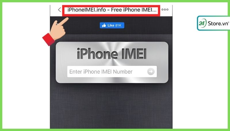 Kiểm tra ngày kích hoạt iPhone bằng imei 