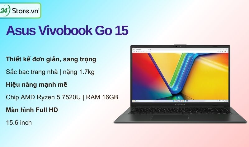 Laptop Asus Vivobook Go 15 E1504FA R5