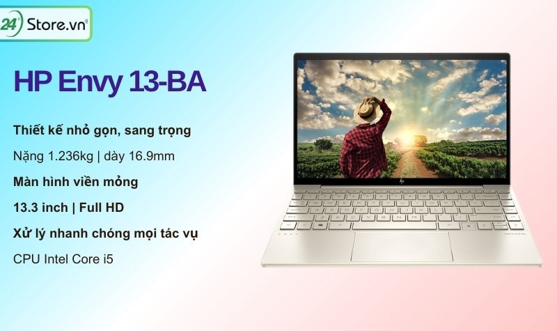 Laptop HP Envy 13-BA 1028TU i5-1135G7 13.3 inch 2K0B2PA