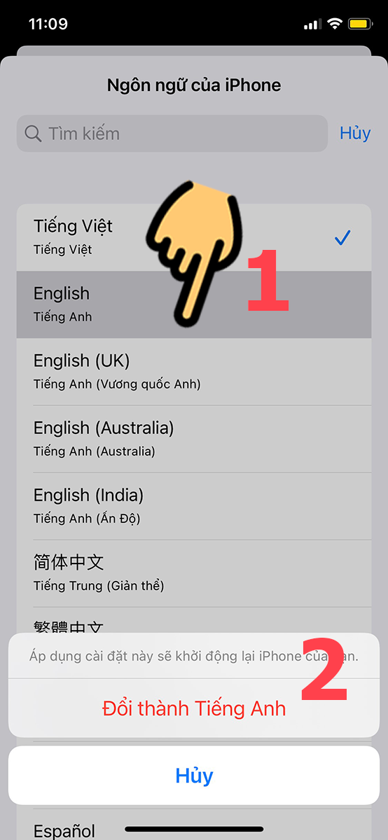 Live text trên iphone
