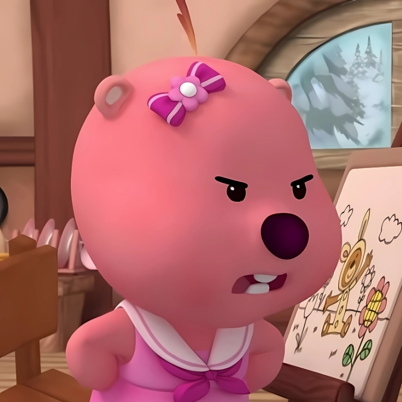 hình ảnh loopy meme hài hước dễ thương