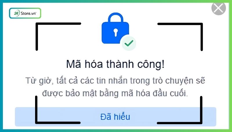 Mã hóa đầu cuối trên Zalo có tác dụng gì