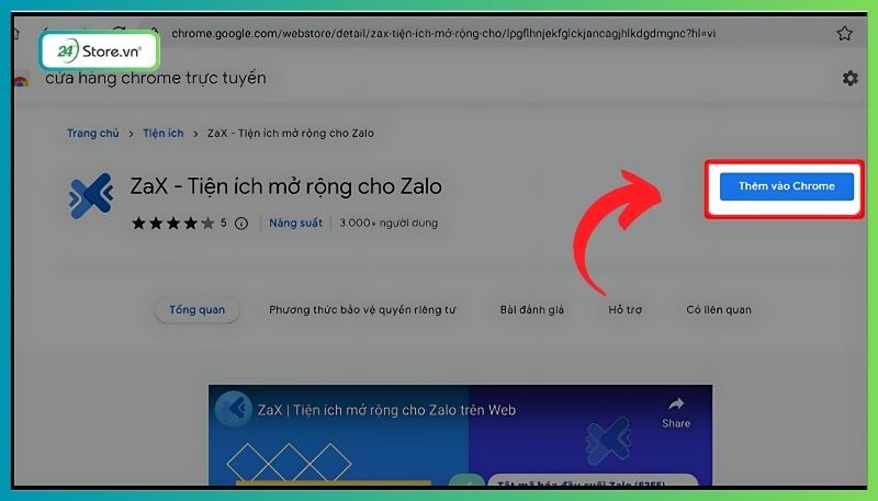 Cài mật khẩu cho tin nhắn Zalo
