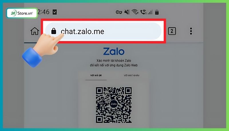 Link truy cập Zalo