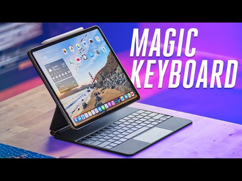 Magic Keyboard iPad Pro 2021 12.9 inch chính hãng tại 24hStore